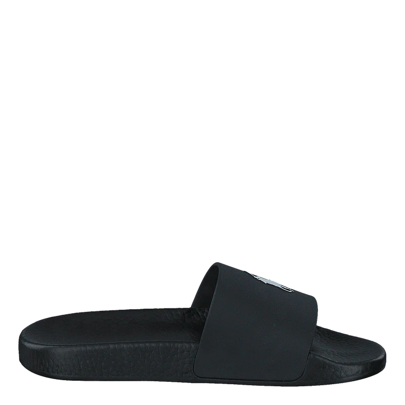 Signature Pony Slide Black / White PP