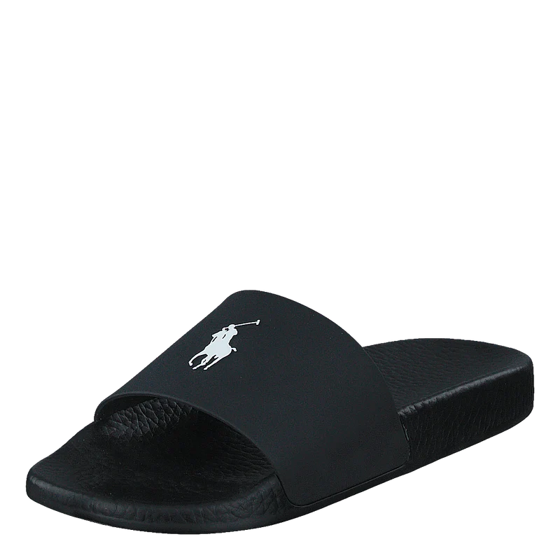 Signature Pony Slide Black / White PP
