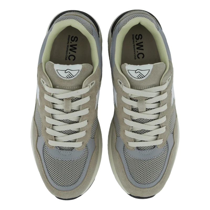 Amiel S-strike Suede Mix Light Grey