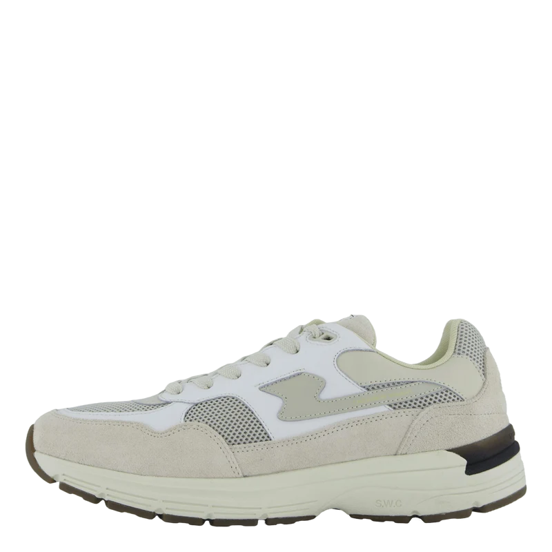 Amiel S-strike Suede Mix White Ecru