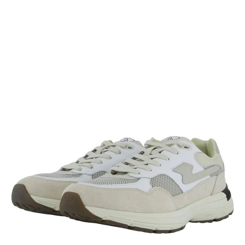 Amiel S-strike Suede Mix White Ecru