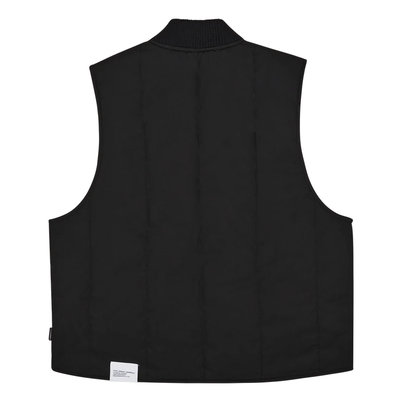 Padded Work Vest Black