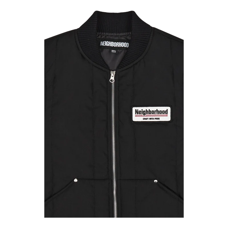 Padded Work Vest Black