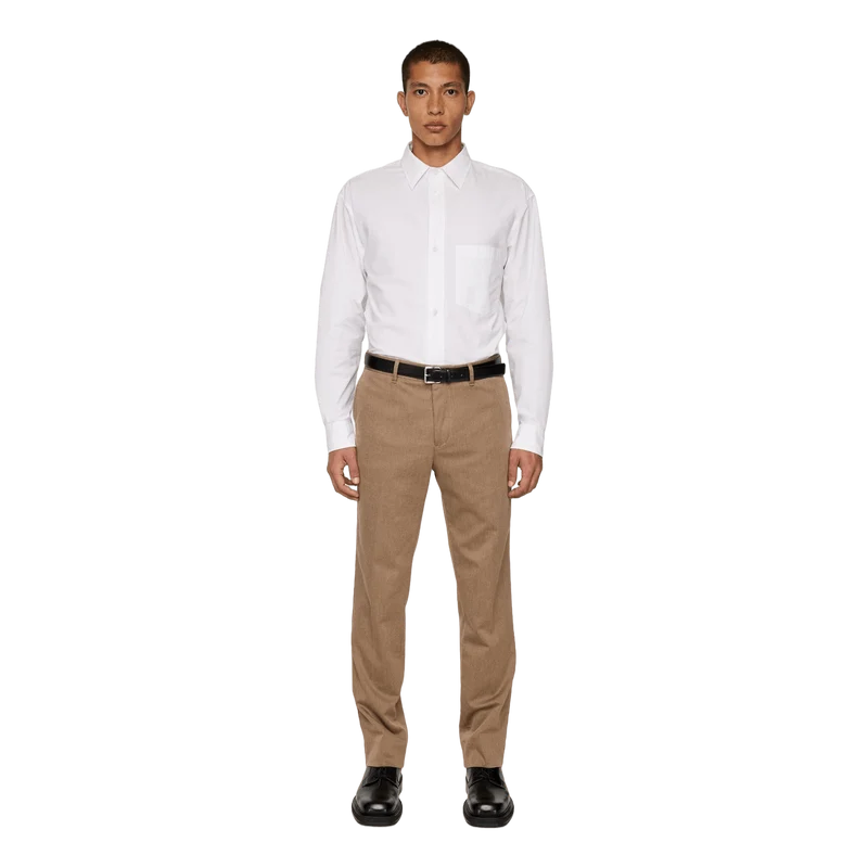 Lois C Flannel Twill Pants Tiger Brown