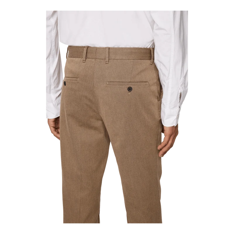 Lois C Flannel Twill Pants Tiger Brown
