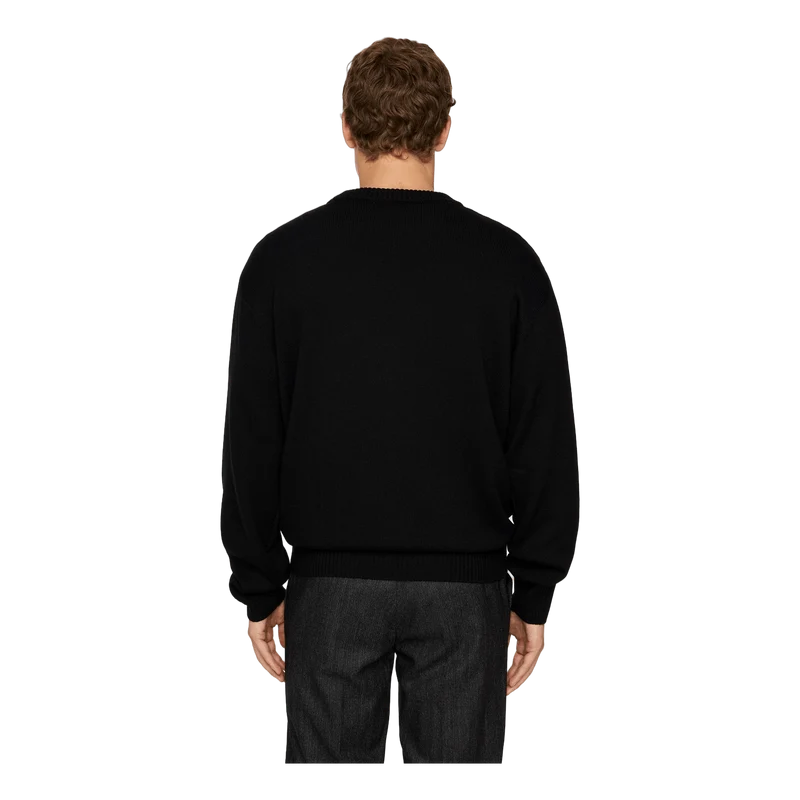 Kino Merino Crew Black