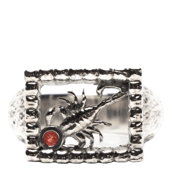 Scorpio Signet Silver 925/zircon