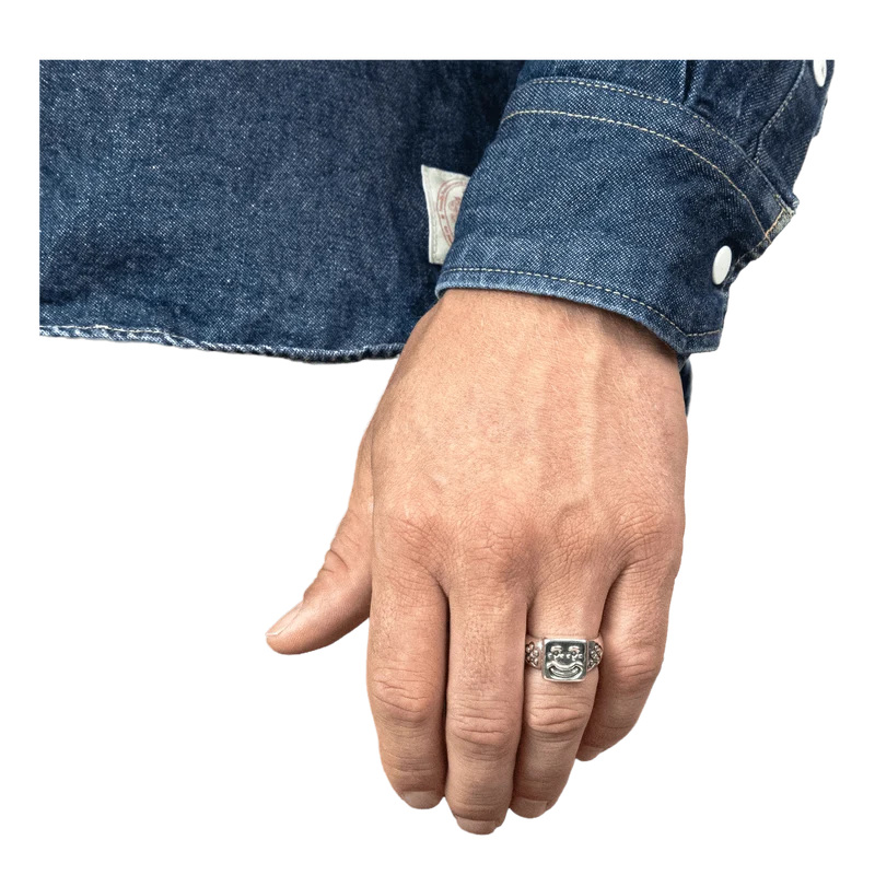 Smiley Signet Silver 925