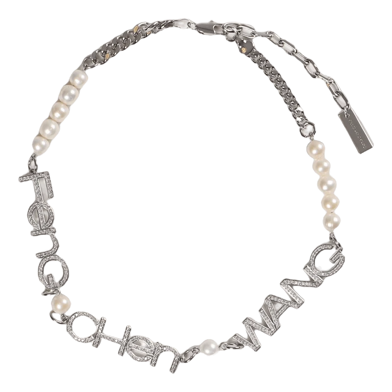 Fcw Diamond Necklace Silver