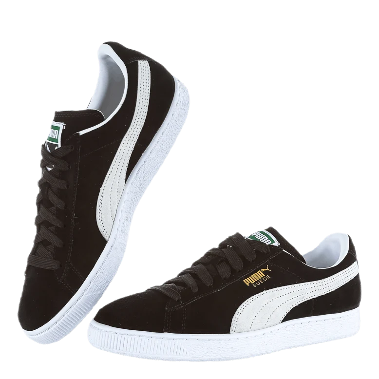 Suede Classic+ White/Black
