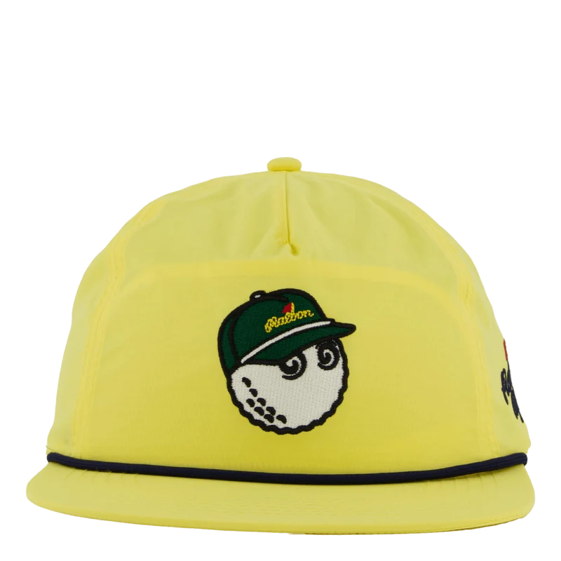 Pimento Nylon Rope Hat Pale Yellow
