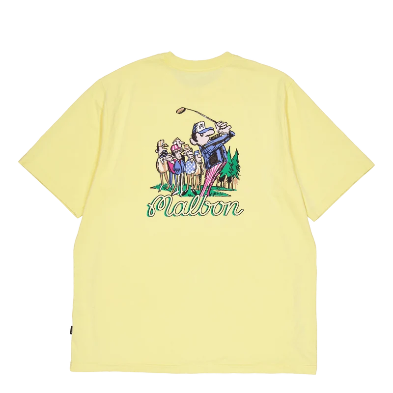Founder Ss Pocket Tee Pale Yellow