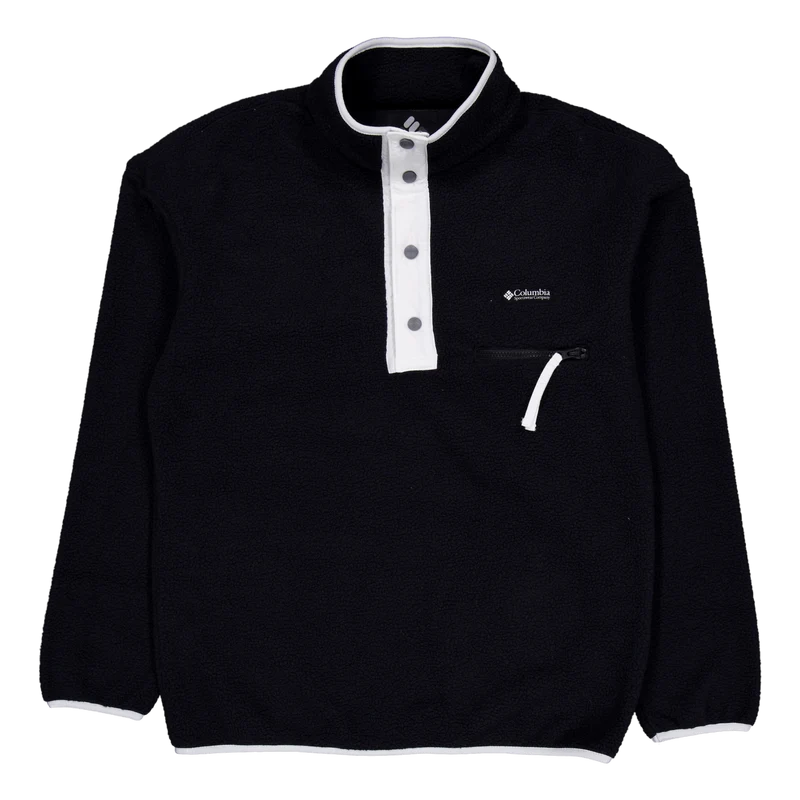 Helvetia™ Half Snap Fleece Black