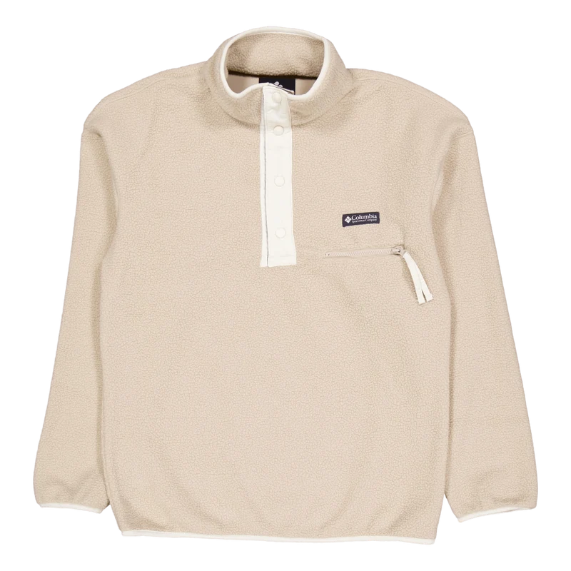 Helvetia™ Half Snap Fleece Ancient Fossil