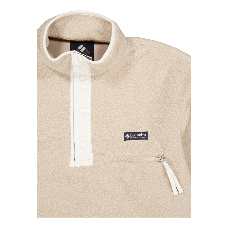 Helvetia™ Half Snap Fleece Ancient Fossil
