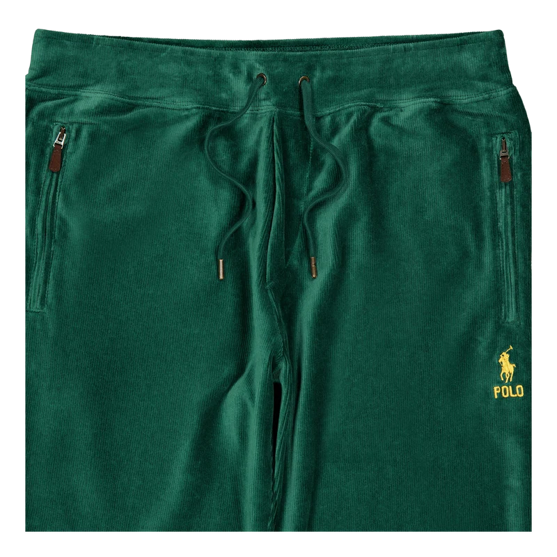 Polo Ralph Lauren Corduroy Track Pants 001 Moss Agate