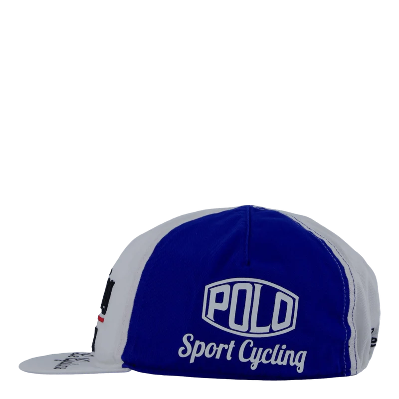Polo Sport Twill Cycling Cap Heritage Blue/White Multi