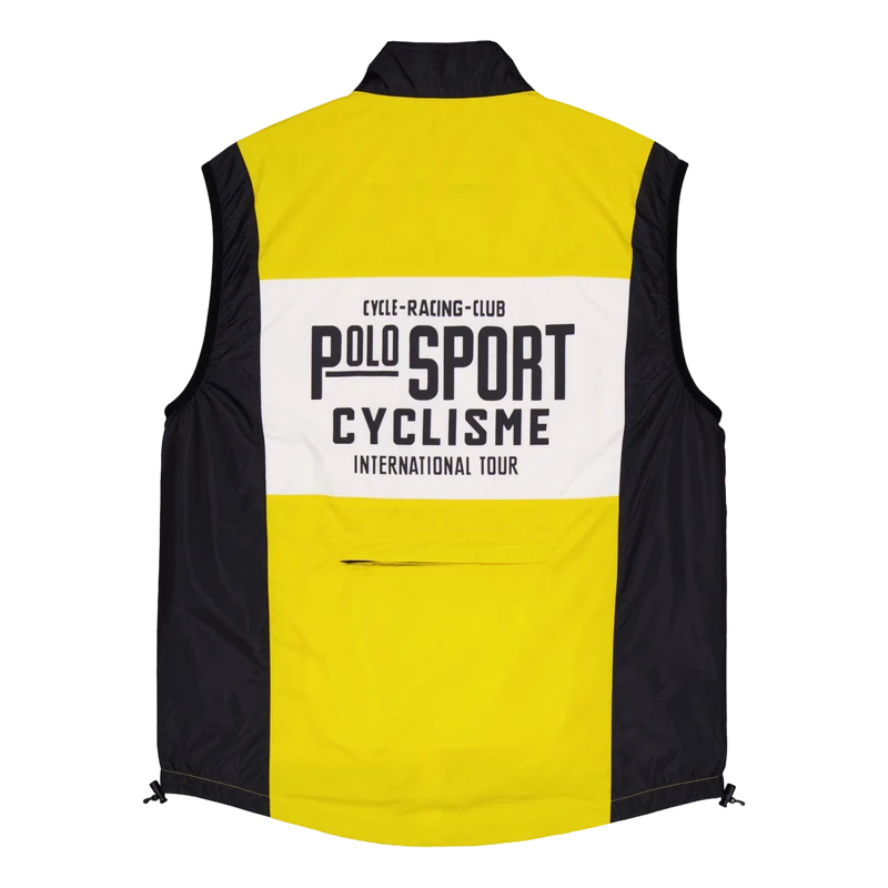 Polo Sport Water-Resistant Vest Canary Yllw/Whte/Polo Blck