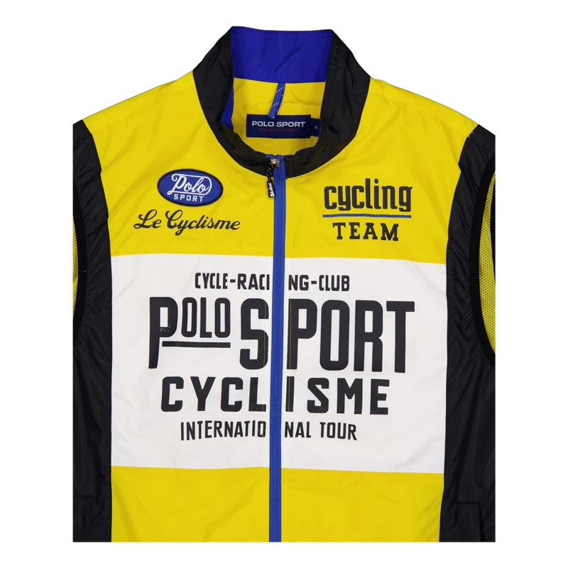 Polo Sport Water-Resistant Vest Canary Yllw/Whte/Polo Blck