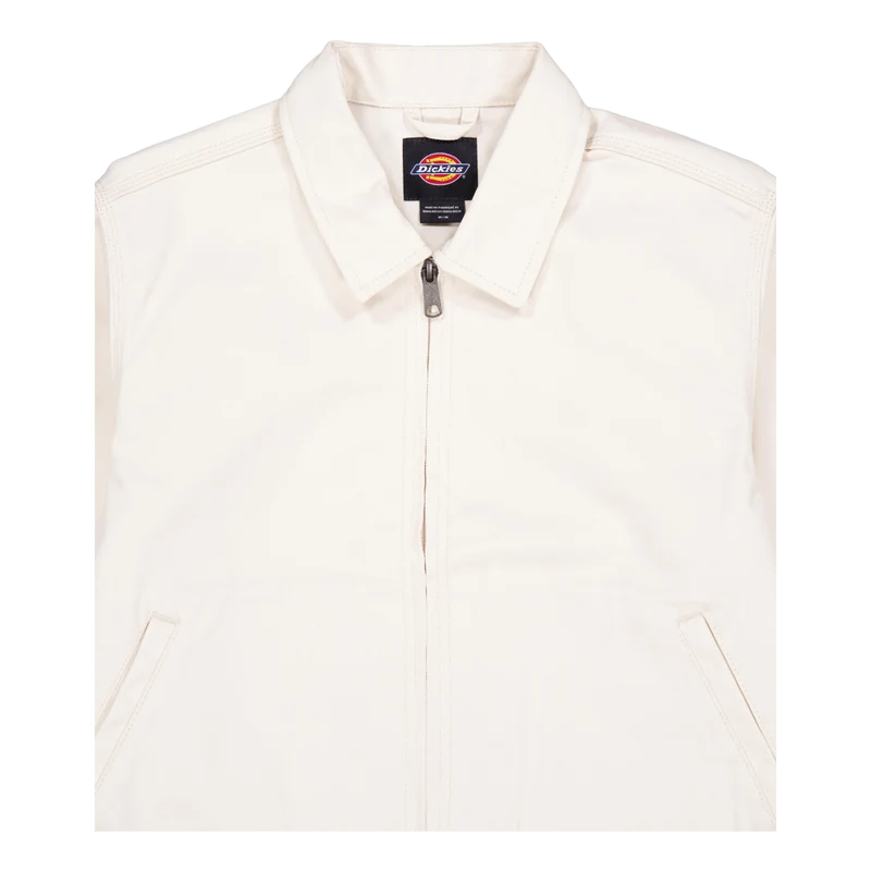 Unlined Cropped Eisenhower Jac Whitecap Gray
