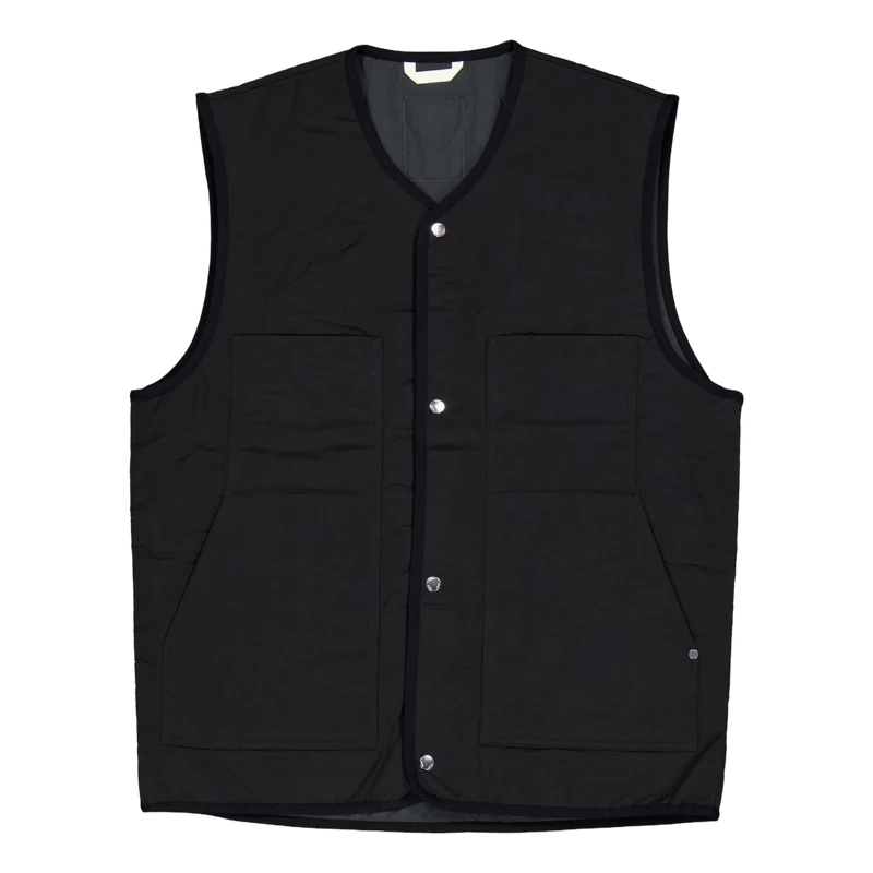 Peter Waxed Nylon Insulated Ve Black