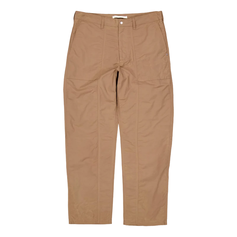 Sigur Relaxed Waxed Nylon Fati Camel