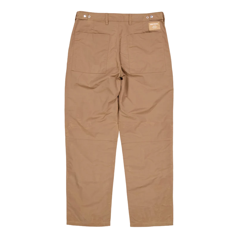 Sigur Relaxed Waxed Nylon Fati Camel