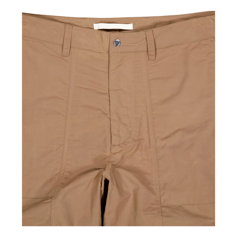 Sigur Relaxed Waxed Nylon Fati Camel