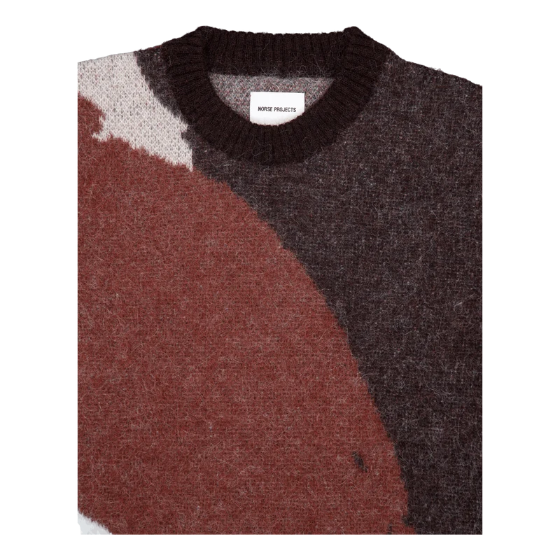 Arild Alpaca Mohair Jacquard S Espresso