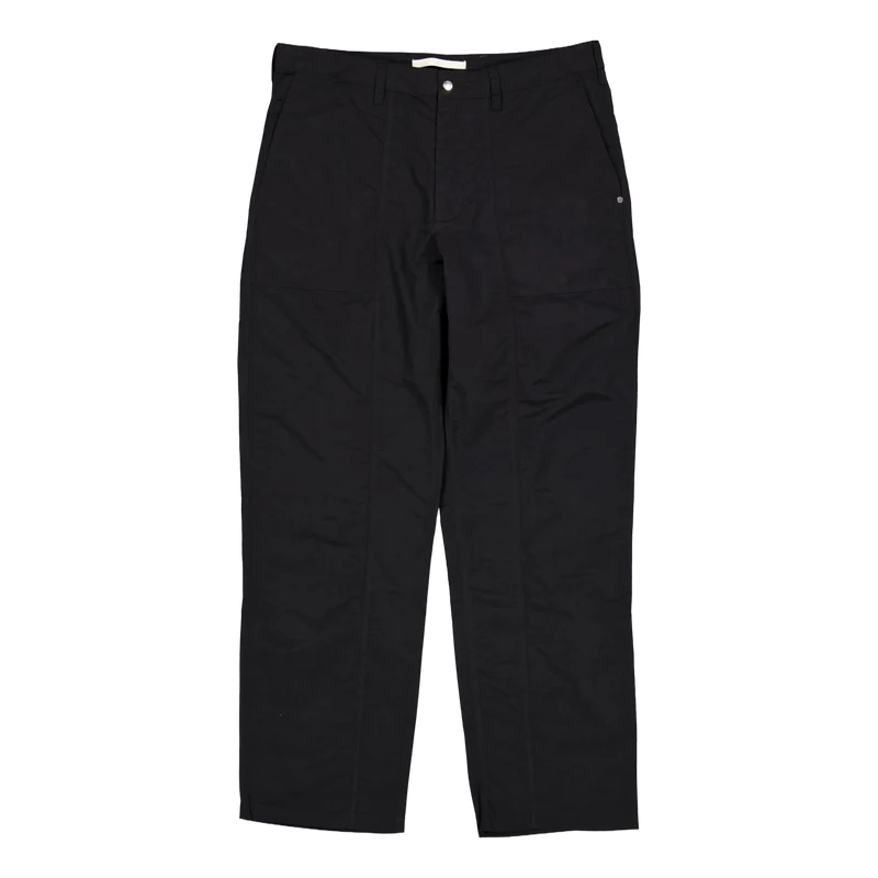Sigur Relaxed Waxed Nylon Fati Black