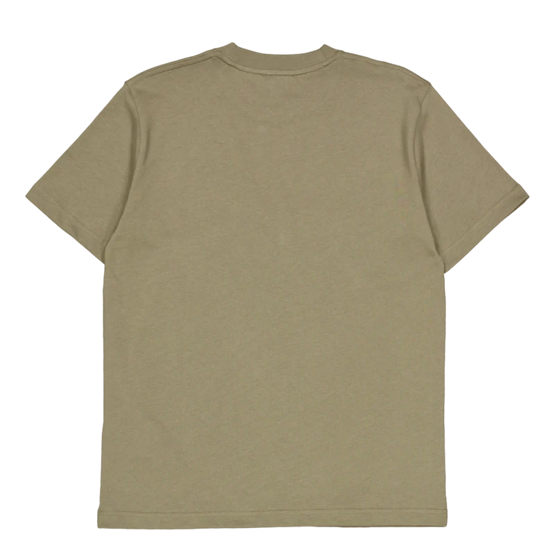 Johannes Organic Chain Stitch Sediment Green
