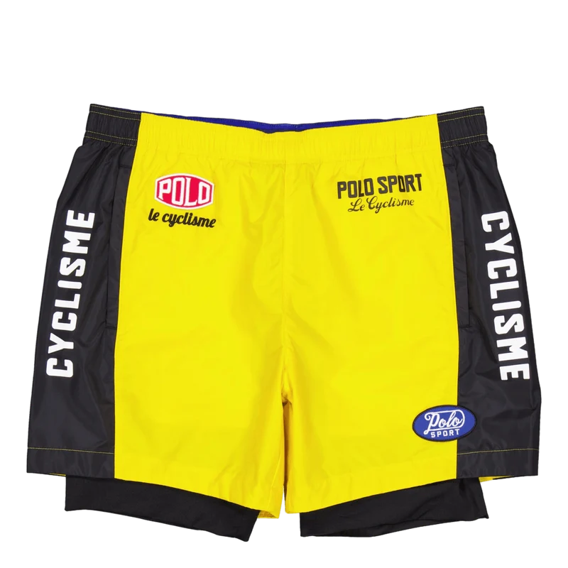 5.25-Inch Polo Sport Short Canary Yllw/Whte/Polo Blck