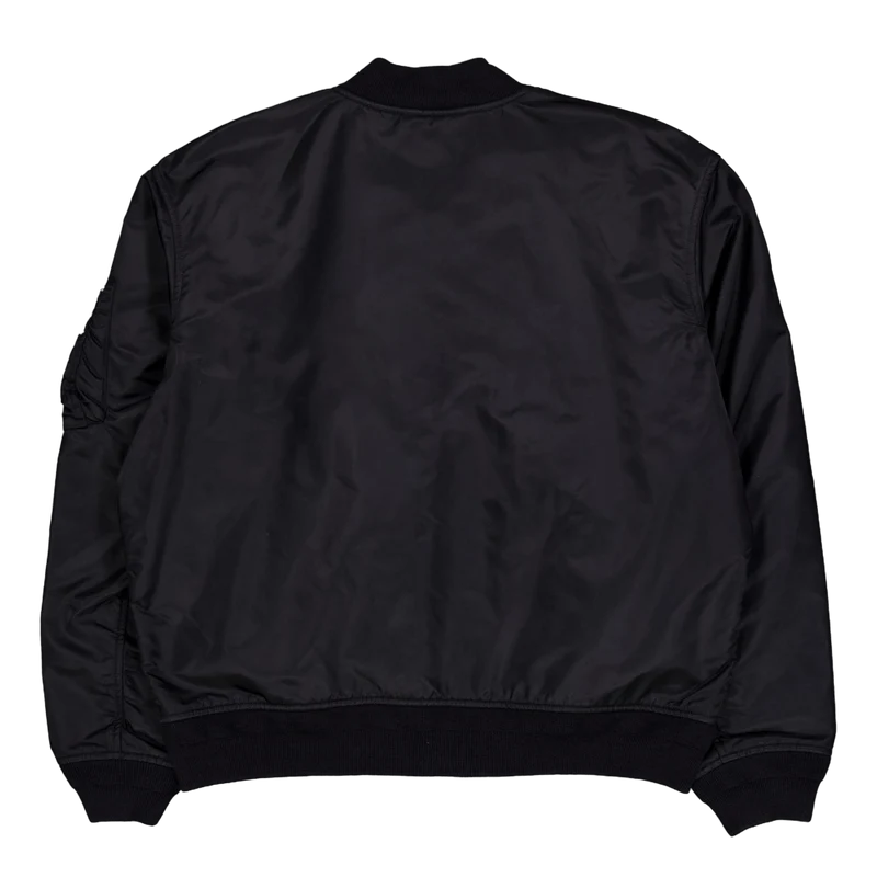 Nylon Twill-polo Sport Ma1 Polo Black