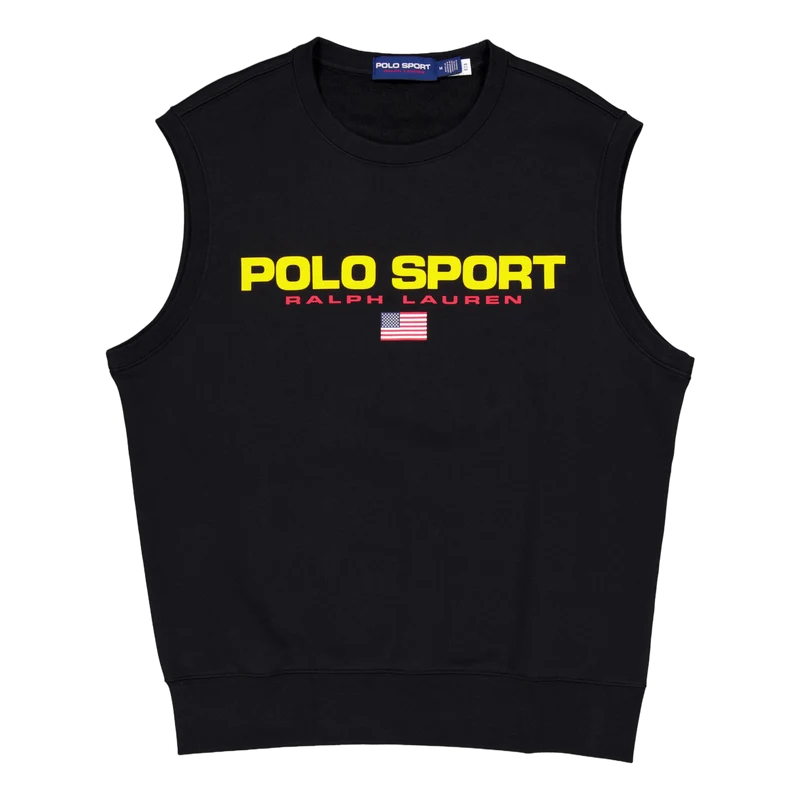 Polo Sport Fleece Tank Polo Black