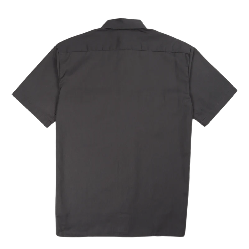 Work Shirt Ss Rec Charcoal Grey