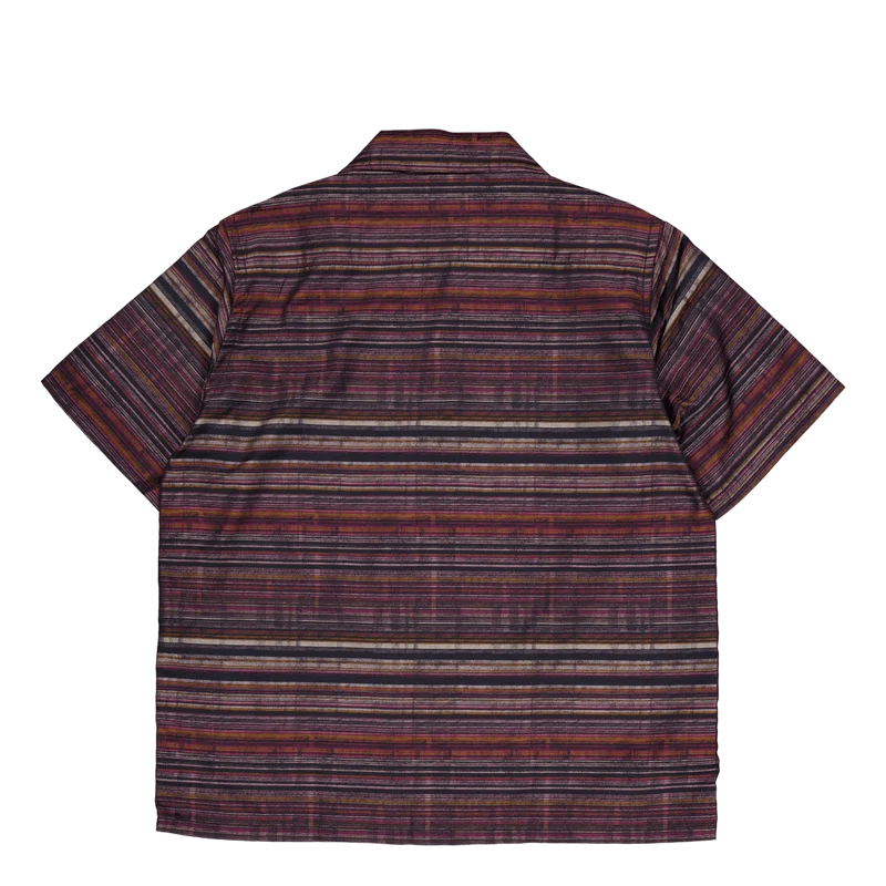 Needles S/s Italian Collar Shi Black/pink