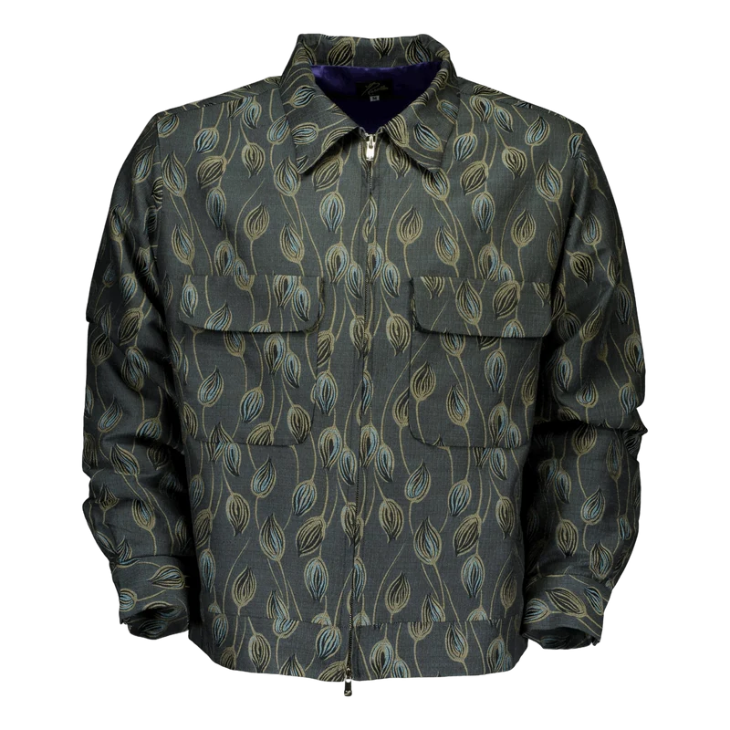 Needles Sport Jacket - W/pe Bo A-blue