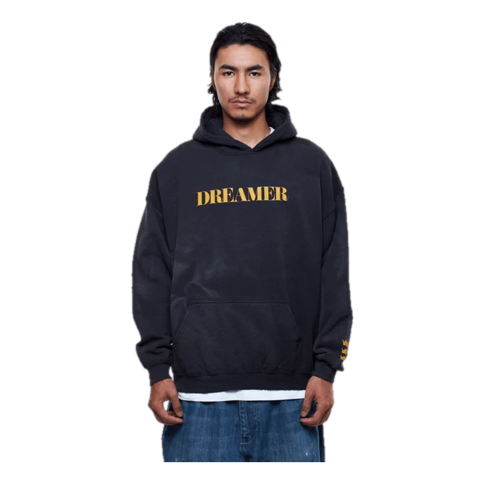Vintage Wash Hoodie Black