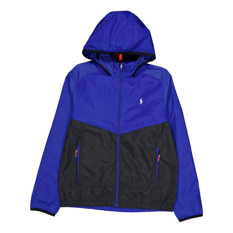 Water-Repellent Ripstop Jacket Sapphire Star / Polo Black