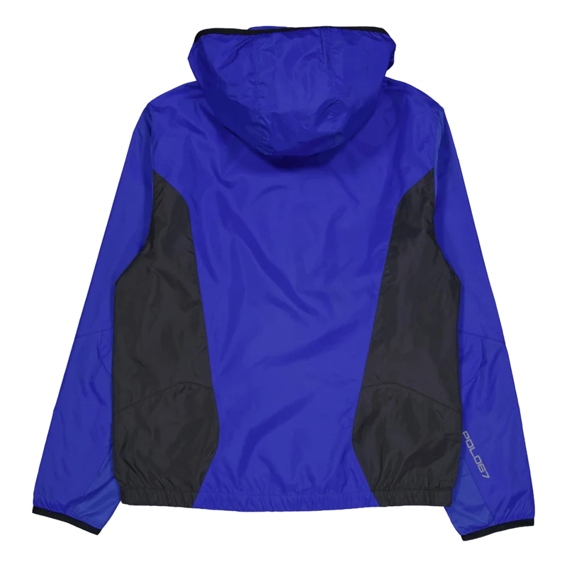 Water-Repellent Ripstop Jacket Sapphire Star / Polo Black