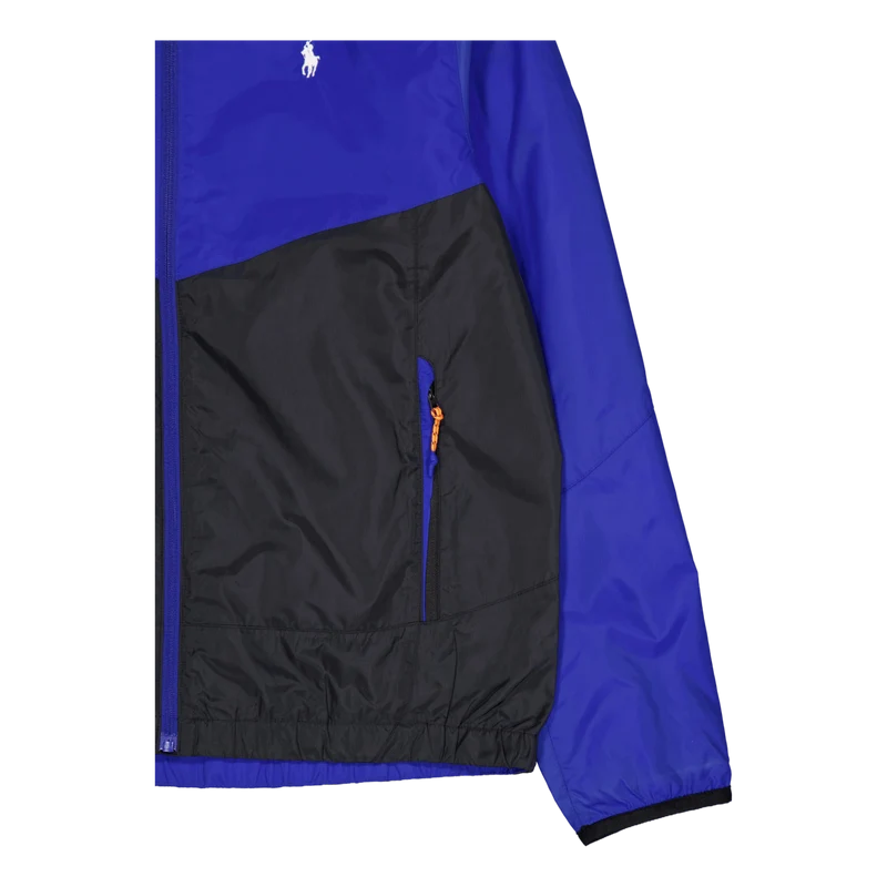 Water-Repellent Ripstop Jacket Sapphire Star / Polo Black