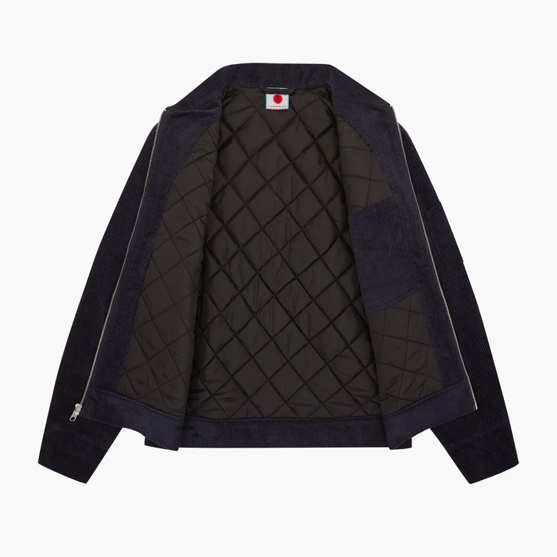 Corduroy Work Jacket Navy