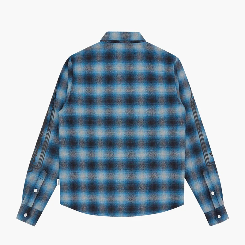 Check L/s Shirt Blue