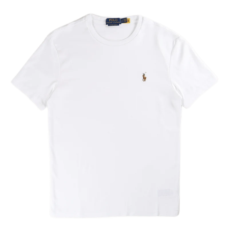 Custom Slim Fit Soft Cotton T-Shirt White