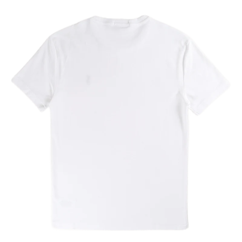 Custom Slim Fit Soft Cotton T-Shirt White