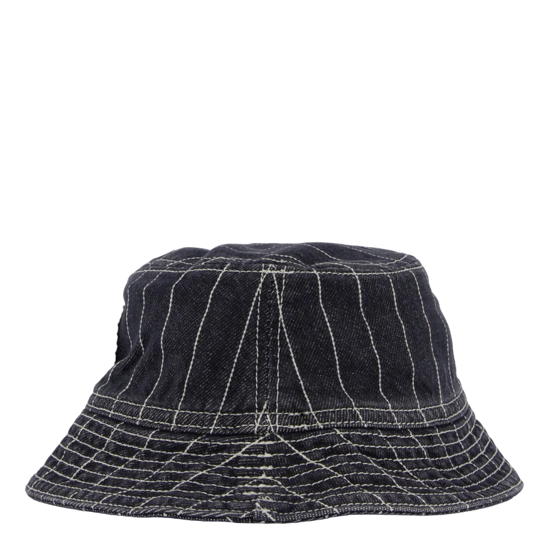 Orlean Bucket Hat Orlean Stripe, Black / White