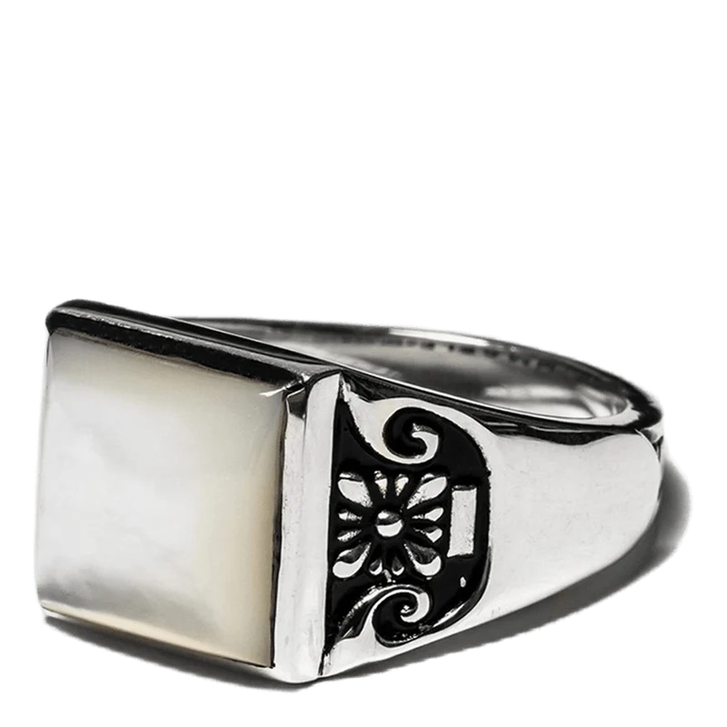 Collegiate Ring Silver