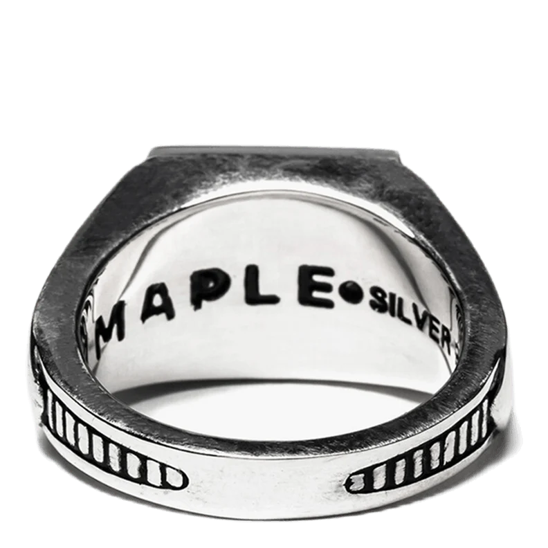 Collegiate Ring Silver