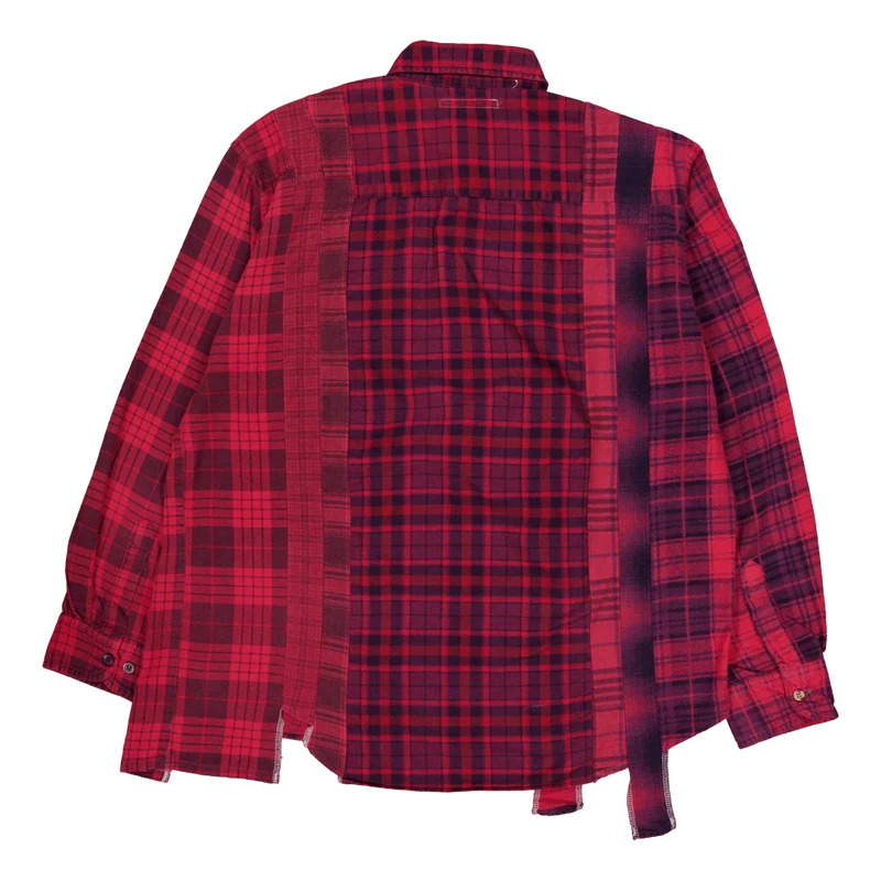 Rebuild By Needles Flannel Shi A-red