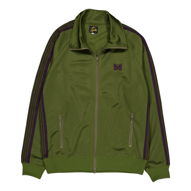 Needles Track Jacket - Poly Sm B-olive